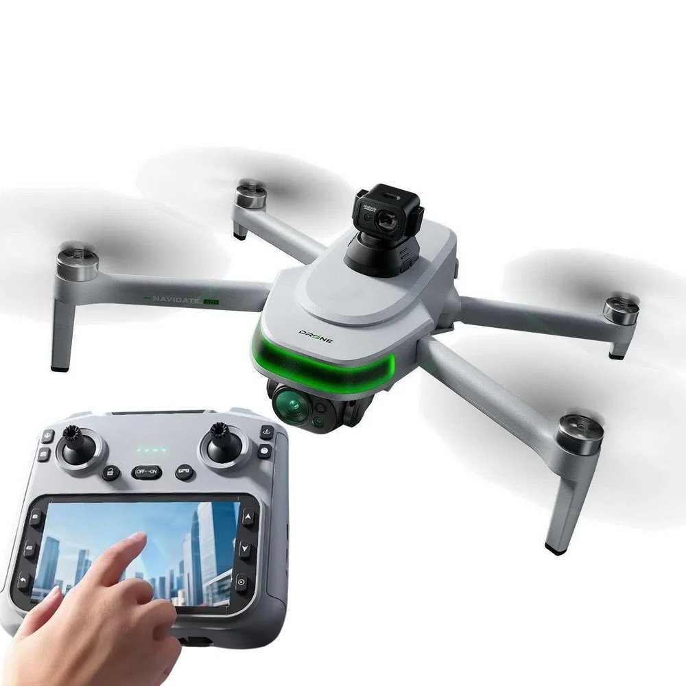 P31 Pro drone Aircraft with Brushless Motor Aerial Photography Screen GPS Positioning & Return Remote Control Gift Beginner Drone