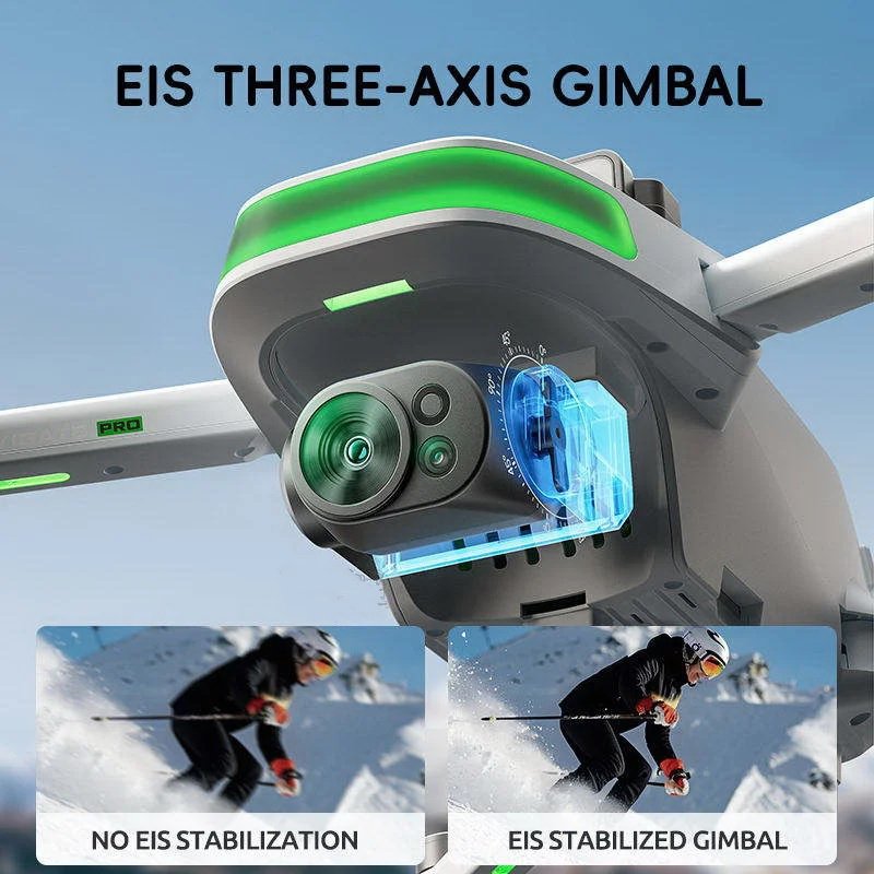 P31 Pro drone Aircraft with Brushless Motor Aerial Photography Screen GPS Positioning & Return Remote Control Gift Beginner Drone