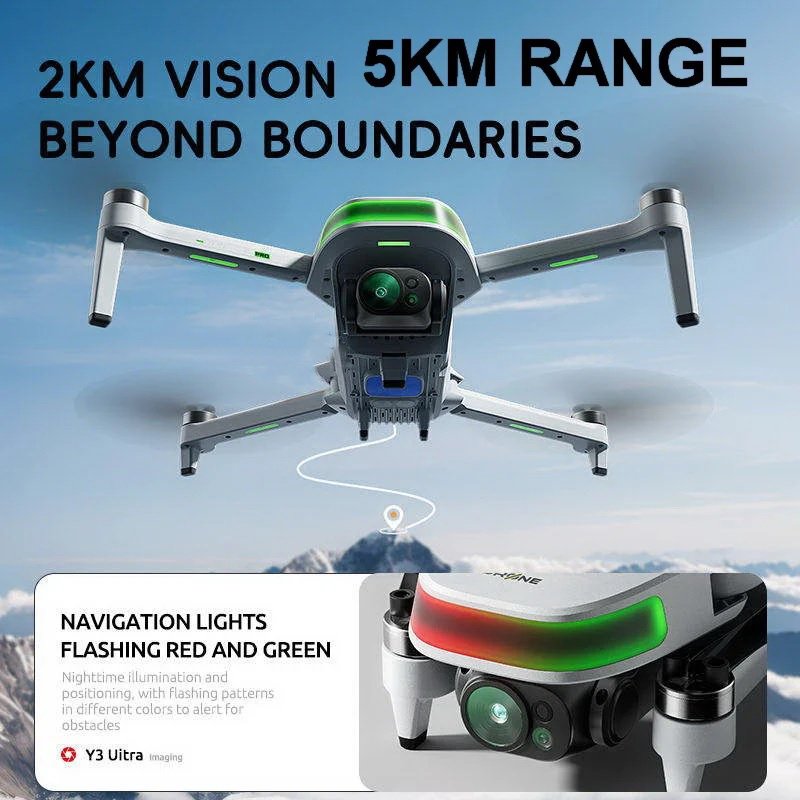 P31 Pro drone Aircraft with Brushless Motor Aerial Photography Screen GPS Positioning & Return Remote Control Gift Beginner Drone