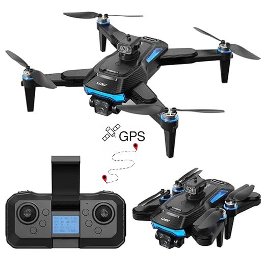 W3 Max GPS Drone with 4K HD Dual Camera, Brushless Motor & Obstacle Avoidance