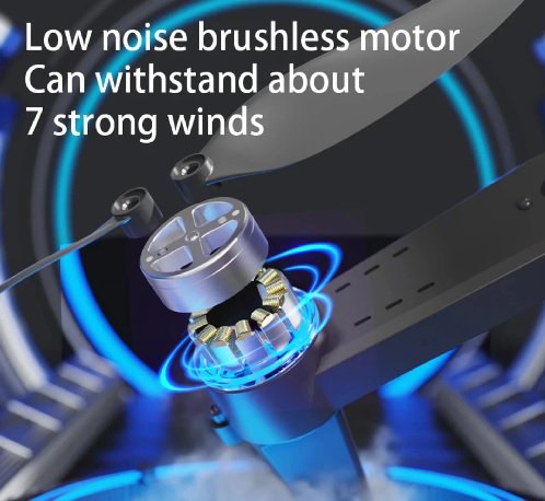 W3 Max GPS Drone with 4K HD Dual Camera, Brushless Motor & Obstacle Avoidance