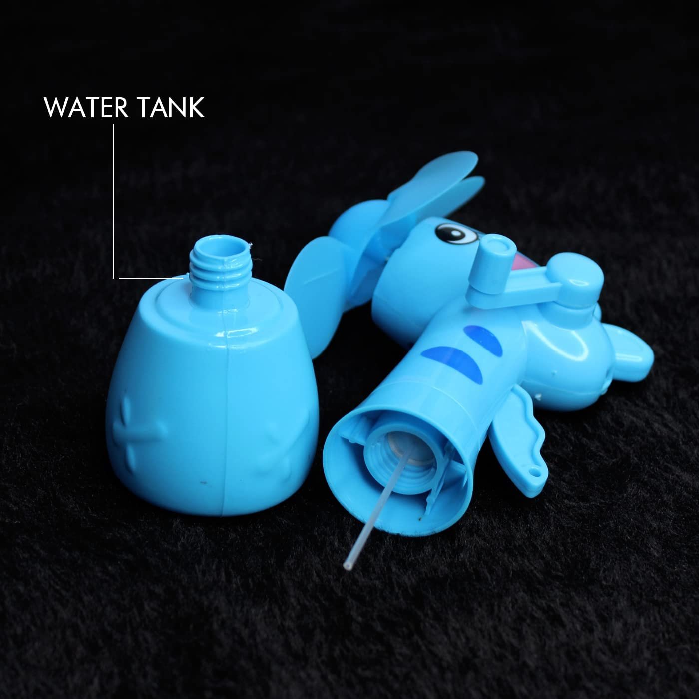 Toys Hand Driver Mini Fan & Water Spray Toy for Kids (Multicolor, Pack of 1)