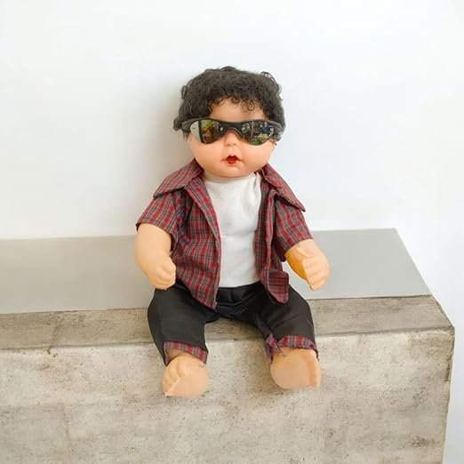 Stylish Baby Doll with Sunglasses – Cute Trendy Toy for Kids