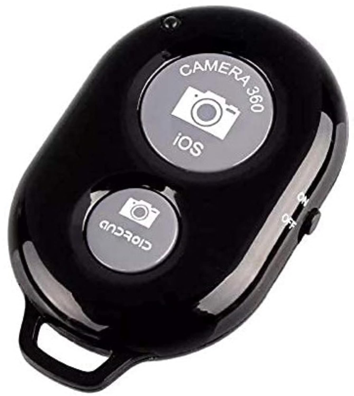 PRO Wireless Bluetooth Shutter Remote – Mini Keychain Selfie Remote Control for Smartphones (iOS & Android Compatible)