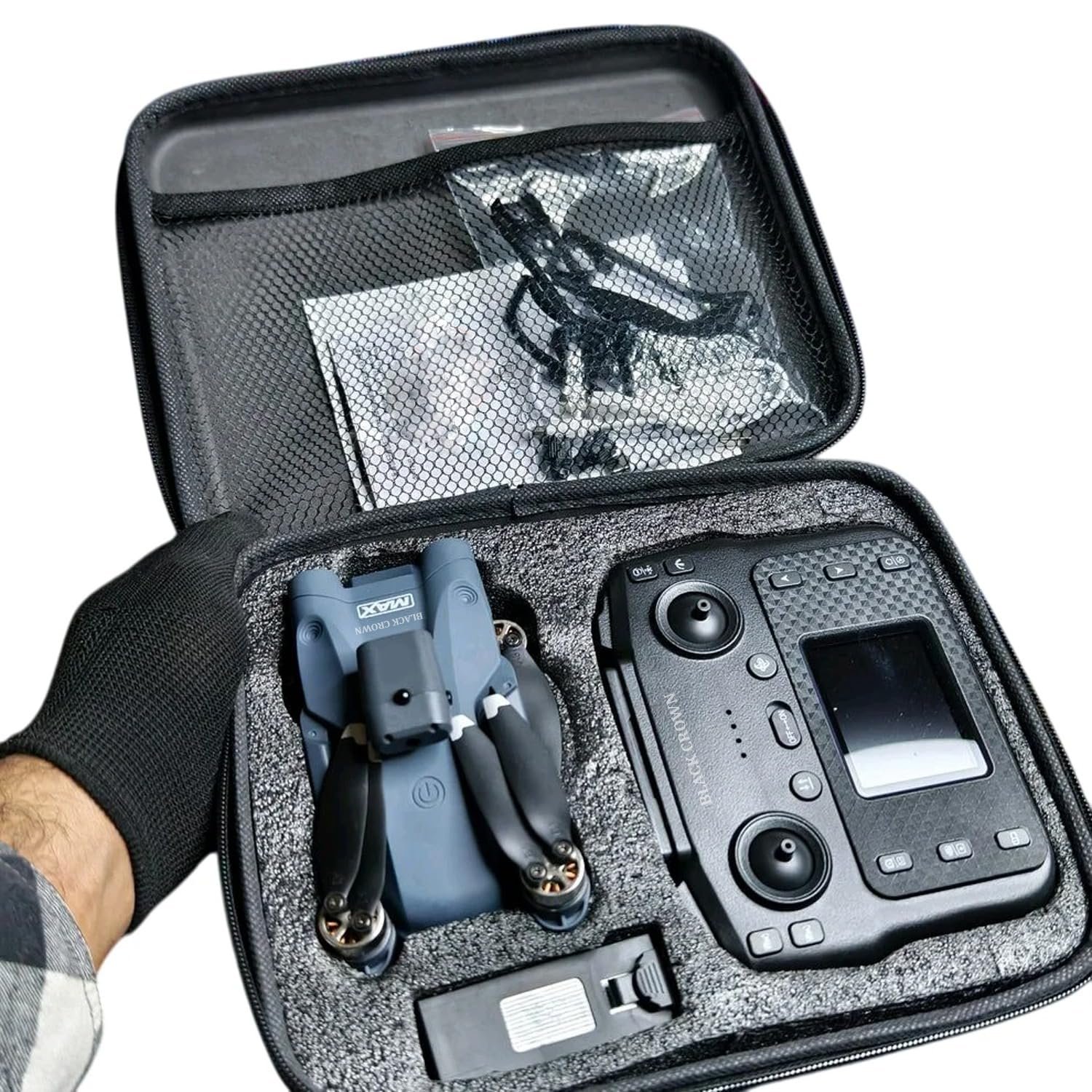 M3 ULTRA Brushless Drone Five Sided Obstacle Avoidance with Dual Battery, 4K 1080P HD Dual Camera WIFI FPV, Flips Mode App One Key Headless Mode functionality