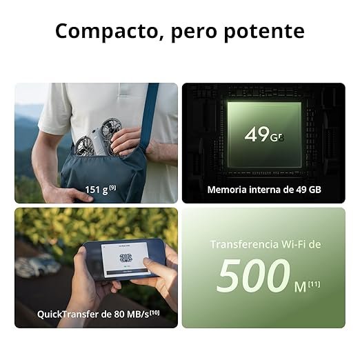 DJI Neo 2 Fly More Combo 4K Drone with Accessories | Palm Takeoff, Gesture Control | 3 Batteries, Charging Hub & Cleaning Kit (Beginner Friendly)