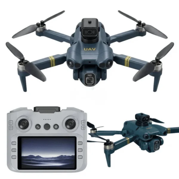 DJW M5 Ultra Foldable Brushless Drone with Display Remote Controller & OAS Sensor.