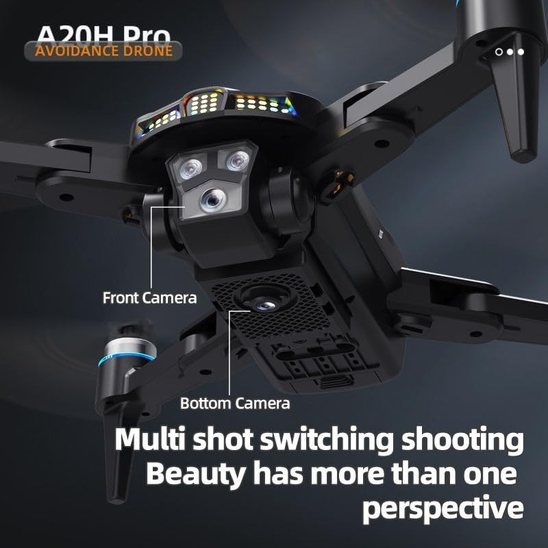 T6 Pro Drone Camera With Remote Controler Display 4inch | Best Drone 4K Camera And Brushless Motor.