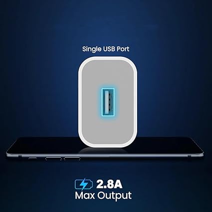 Utmake 18W Quick Charge 2.5 A Single Port Mobile Charger with Detachable Cable,18W Single Port Mobile USB Charger with V8
