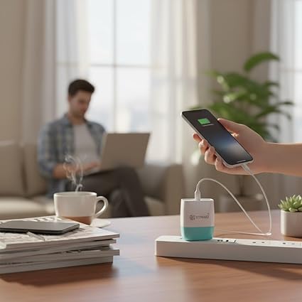 Utmake 18W Single USB Charger Adaptor | 2.5A Fast Charging Mobile Charger