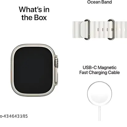 T800 Ultra Smart Watch (Gray Clour) | Bluetooth Colling And Biggest Display Smart Watch with Bluetooth Calling Smart Watch Wireless Magnetic Charger Fitness Hd Display Smartwatch (Free Size)