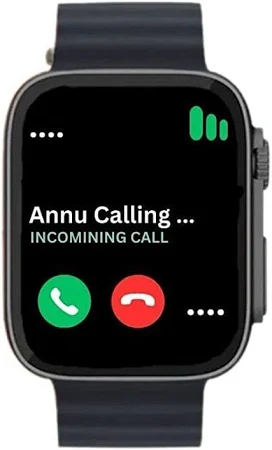 T800 Ultra Smart Watch (Black Clour) | Bluetooth Colling And Biggest Display Smart Watch with Bluetooth Calling Smart Watch Wireless Magnetic Charger Fitness Hd Display Smartwatch (Free Size)