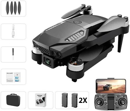 F198 Drone With  Brushless Motor 4K Camera | F198 Remote One Click Control drone Takeoff Landing 360 Flip Rolling Drone Drone
