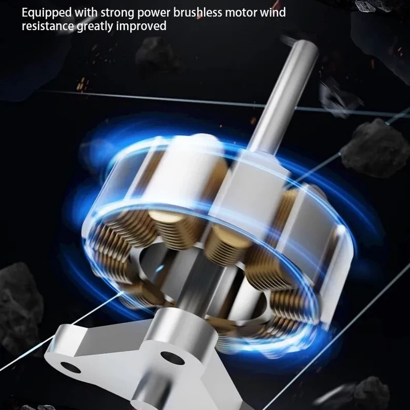 F198 Drone With  Brushless Motor 4K Camera | F198 Remote One Click Control drone Takeoff Landing 360 Flip Rolling Drone Drone