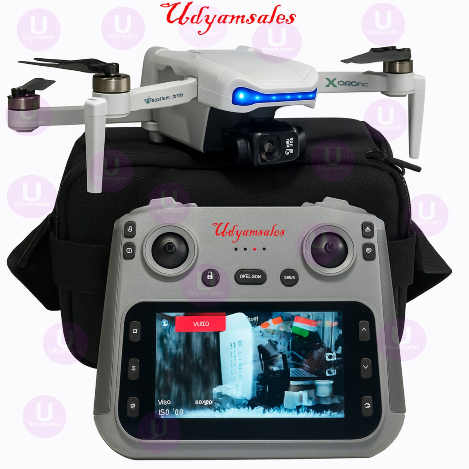 L3 Max GPS 3-Axis Gimbal with 1080p HD Camera | Dual Battery | Long Flight Time | HD Remote And One Key Return