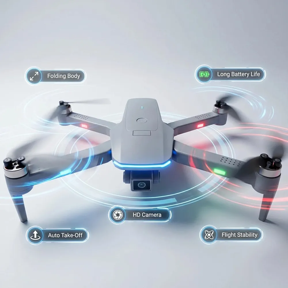 Dynalog Gps Drone Camerta |  dr-dg600c GPS Drone With 4K HD Camera 1KM Range |