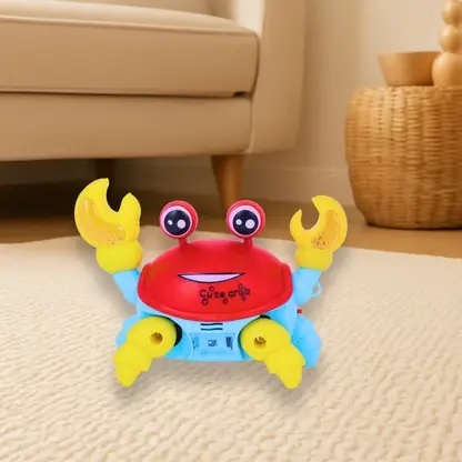 Tortoise 3D Small with Light and Music I Electric Reptile Light And; Music Toy Toddle for Baby boy And Girl