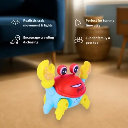 Tortoise 3D Small with Light and Music I Electric Reptile Light And; Music Toy Toddle for Baby boy And Girl