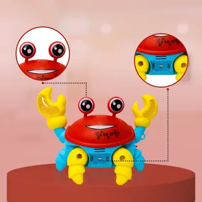 Tortoise 3D Small with Light and Music I Electric Reptile Light And; Music Toy Toddle for Baby boy And Girl