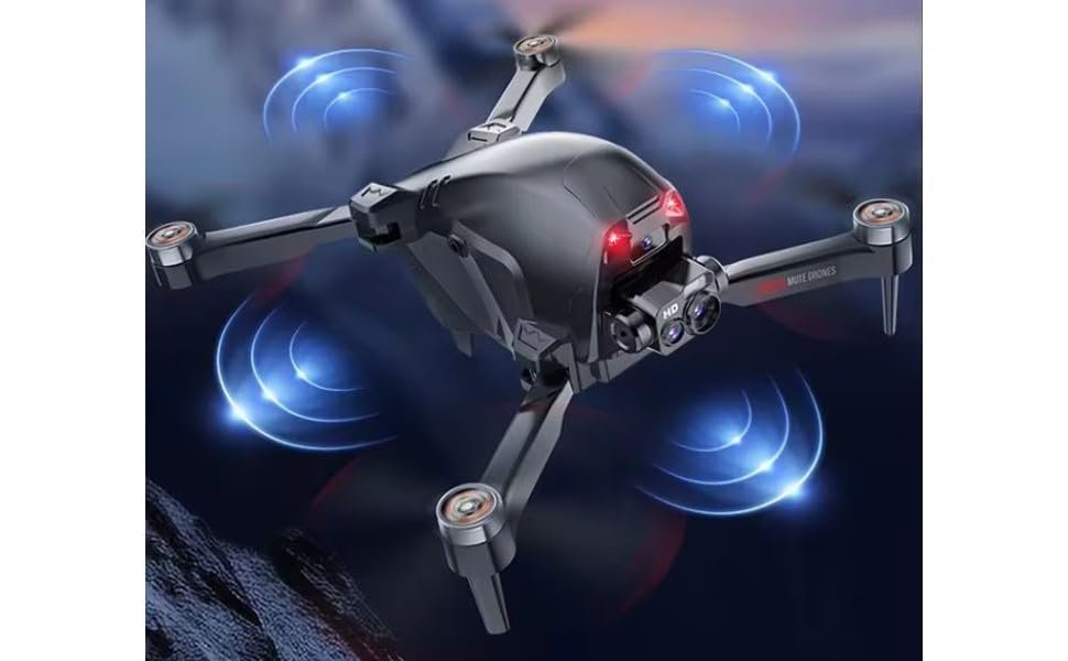 Drone with 4k Camera Foldable 1080P HD Drone with FPV Live Video for Kids | Dji Clone Drone Camera 4K |