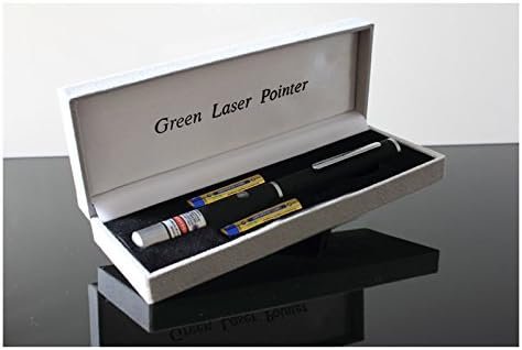Multipurpose Green Laser Light Pen for Presentation with Adjustable Cap to Change Project Design