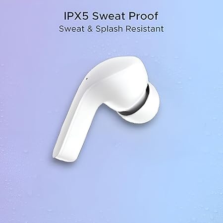 Ultrapods TWS Earbud Transparent Design, 30 Hrs Playtime with Fast 30 Hrs Playtime with Fast Charging Bluetooth 5.313Mm Hd Bass Drivers (White) - in Ear