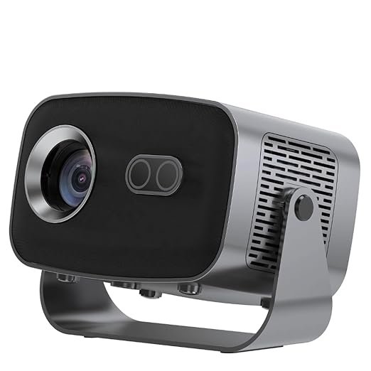 CineCast Pro Smart LED Projector, 18000 Lumens, 4K Support, 170 Inches Screen Size, Auto [Focus | Keystone], BT v5.2, HDMI, USB, RJ45, WiFi, 1080p Native, APP Support, Miracast