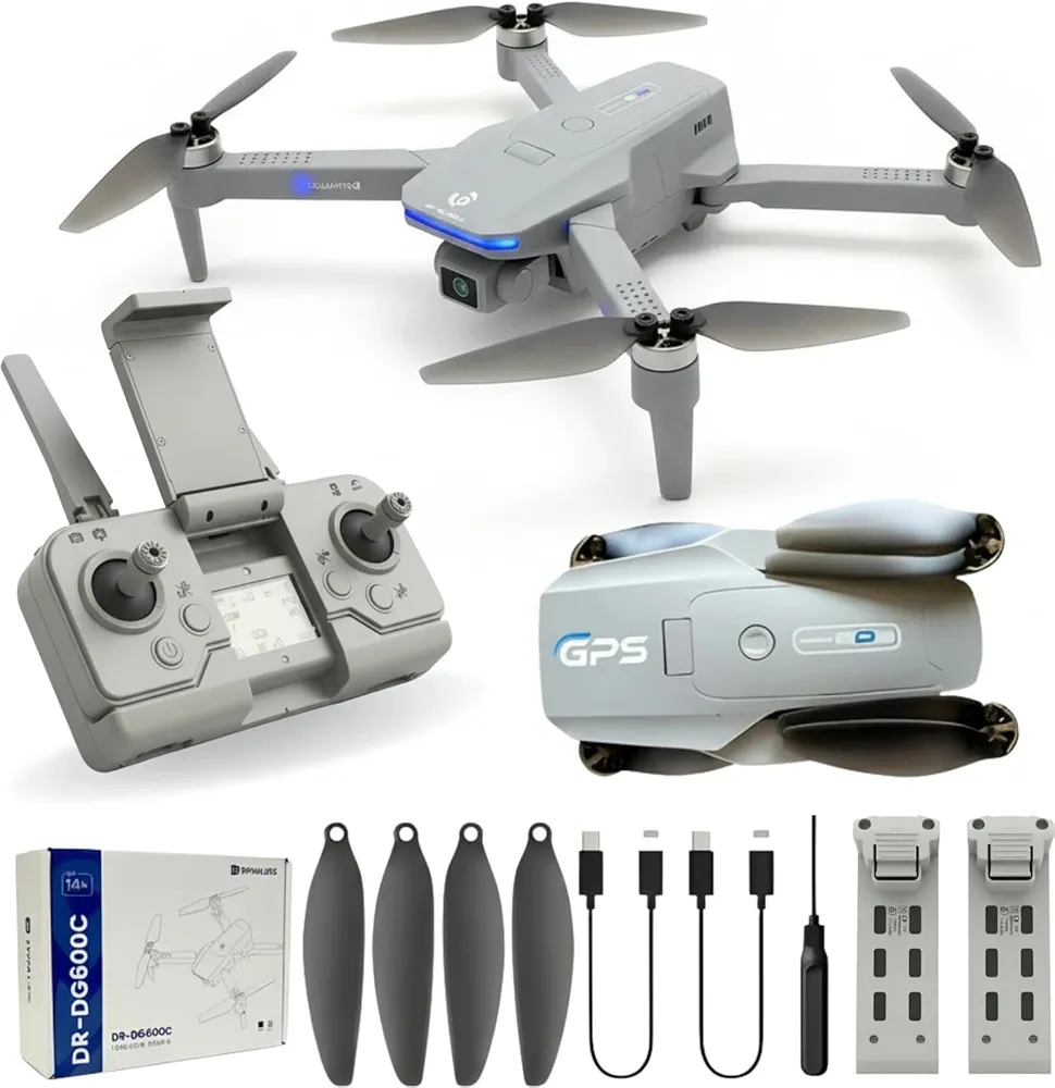 Dynalog Gps Drone Camera |  dr-dg600c GPS Drone With 4K HD Camera 1KM Range |