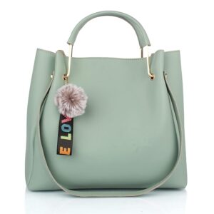 Udyamsales Women's stylish Handbags(1LR-bib)  Pista