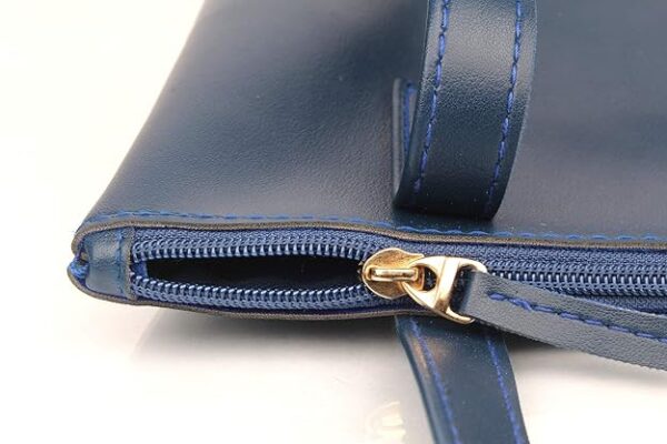 Udyamsales Women's Stylish Tote Handbag  (Blue) - Image 4