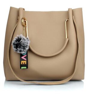 Udyamsales Women's stylish Handbags(1LR-bib) Cream