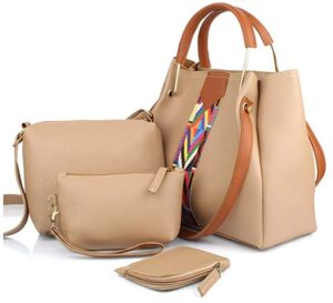 Udyamsales Women's Handbag (Beige)