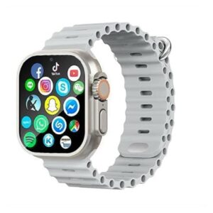 T800 Ultra Biggest Display Smart Watch (Free Size) Gray