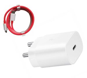 Original Samsung Charger 45W Fast Charging ype C to Type C, PD PORT (with Cable)