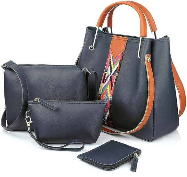 Udyamsales Women's Handbag (Blue)