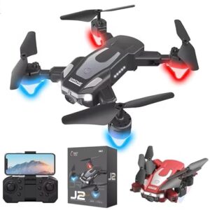 J2 Drone with 4K HD Camera, 5G WiFi, Obstacle Avoidance, Wide-angle Lens, Remote Control
